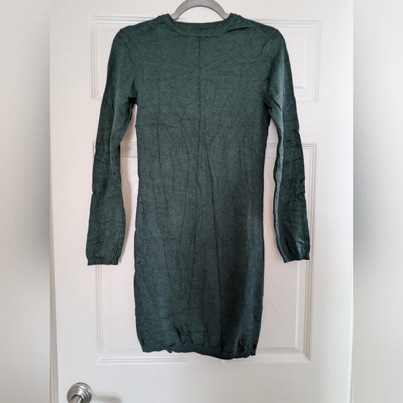 Oodji | Size S | Long Sleeve Sweater Dress | Emerald Green - Picture 1 of 6
